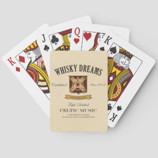 Whisky Dreams Playing Cards