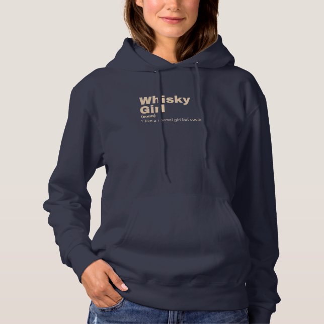 Whisky Girl - Whisky Hoodie (Front)