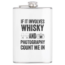 Whisky & Photography - Funny Hobby Design