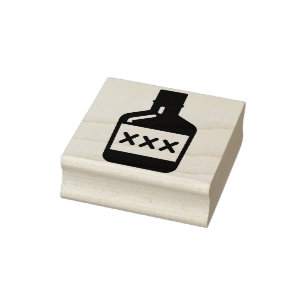 whisky rubber stamp