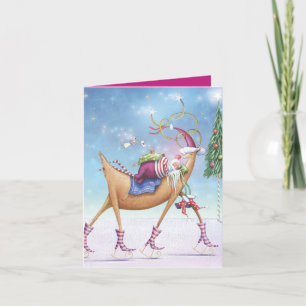 Whismical Christmas Card - Ace Of Fairy Hearts