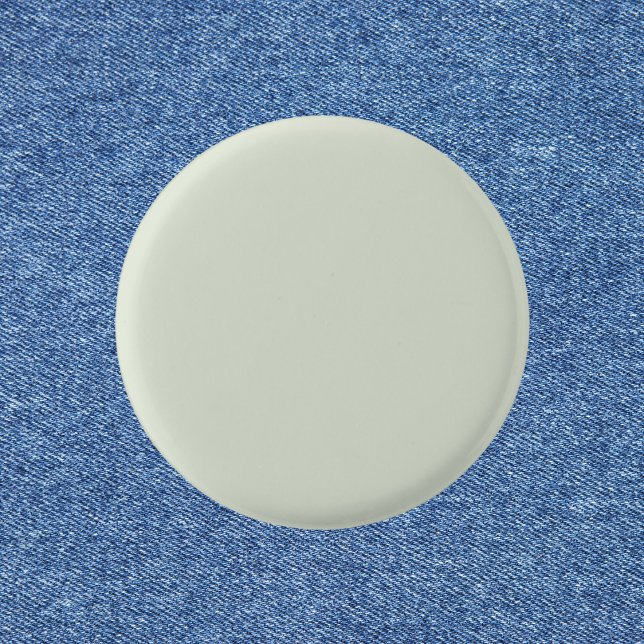 Whisper Green Solid Colour 3 Cm Round Badge (Creator Uploaded)