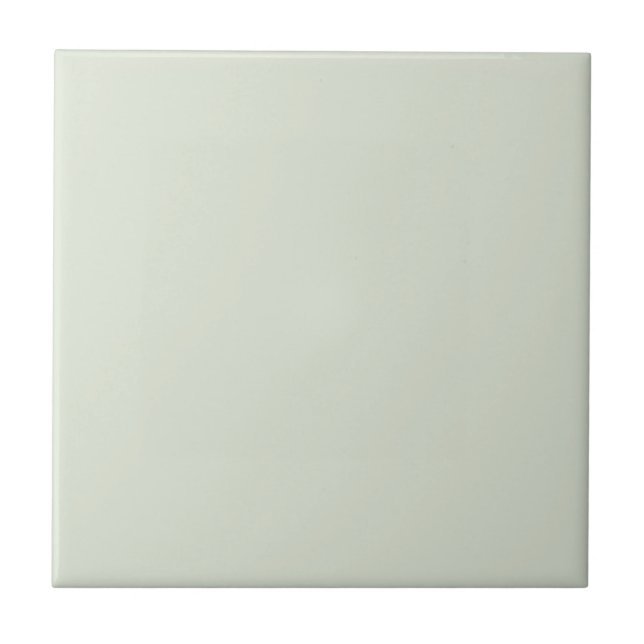 Whisper Green Solid Colour Tile (Front)