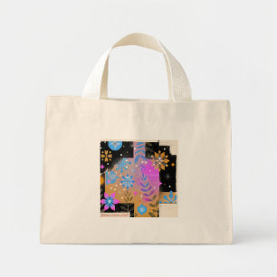 Whisper of Light - Pink Blue Gold Small Tote