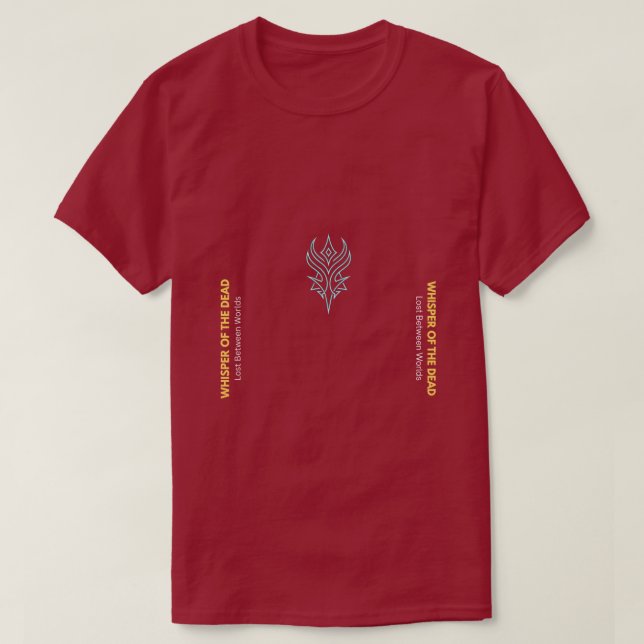 Whisper of the Dead Fantasy Red T-Shirt (Design Front)