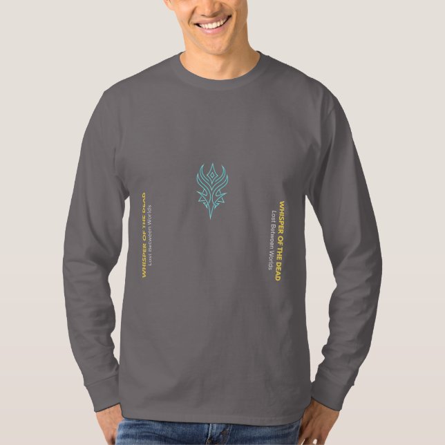 "Whisper of the Dead" Gothic Long Sleeve Tee (Front)