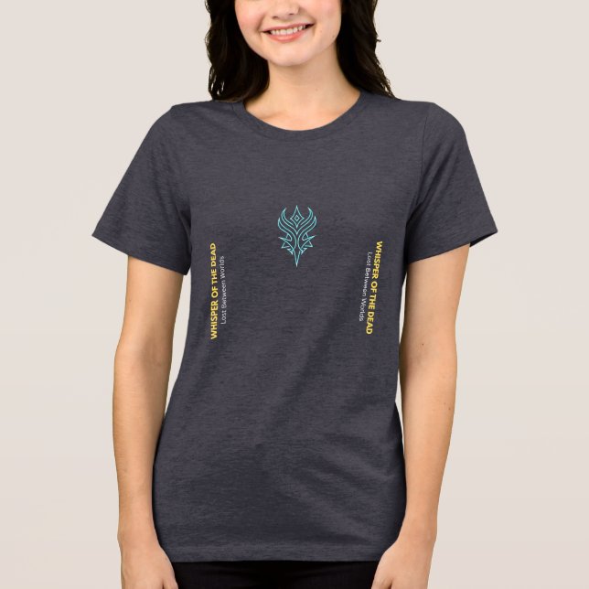 "Whisper of the Dead" Gothic Women's Tee (Front)
