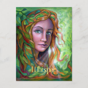 Whisper postcard by Mike Winterbauer