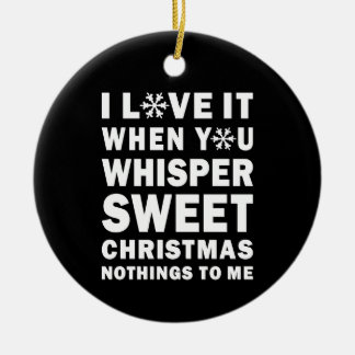 Whisper Sweet Christmas Nothings Christmas Black Ceramic Tree Decoration