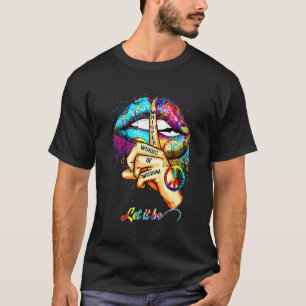 Whisper Words Of Wisdom Let Peace Let Peace Signal T-Shirt