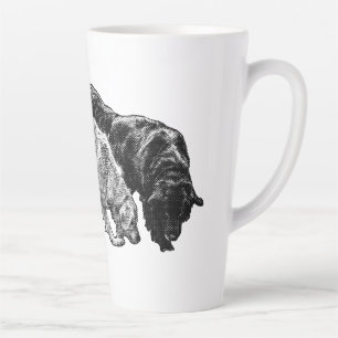 Whispered Dots of Autumn Latte Mug