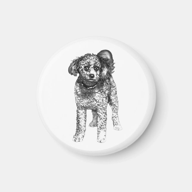 Whispered Winter Accent Magnet (Front)