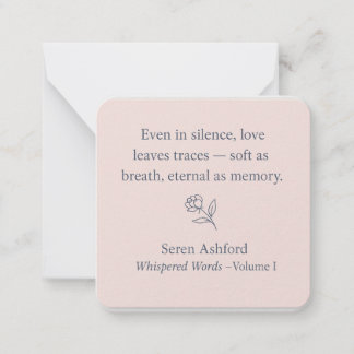 Whispered Words_Volume 1_Card #4 Card
