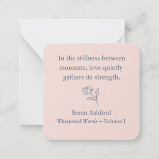 Whispered Words-Volume 1_card# 6 Card