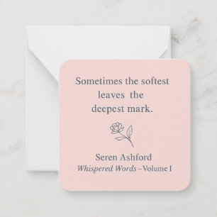 Whispered Words-Volume 1_card# 8 Card