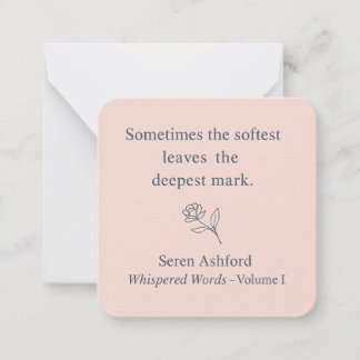 Whispered Words-Volume 1_card# 8 Card