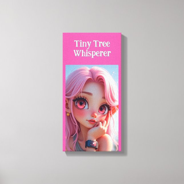 Whisperer  canvas print (Front)
