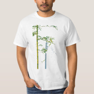 Whispering Bamboo Between Growth and Void Fragment T-Shirt