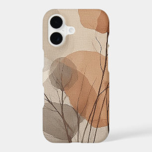 Whispering Blooms Warm Minimalist Design
