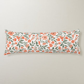 Whispering blossoms of grace body cushion