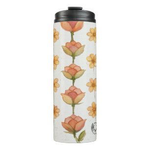 Whispering Blossoms Thermal Tumbler
