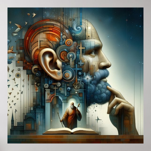 Whispering Cosmos Poster (Front)