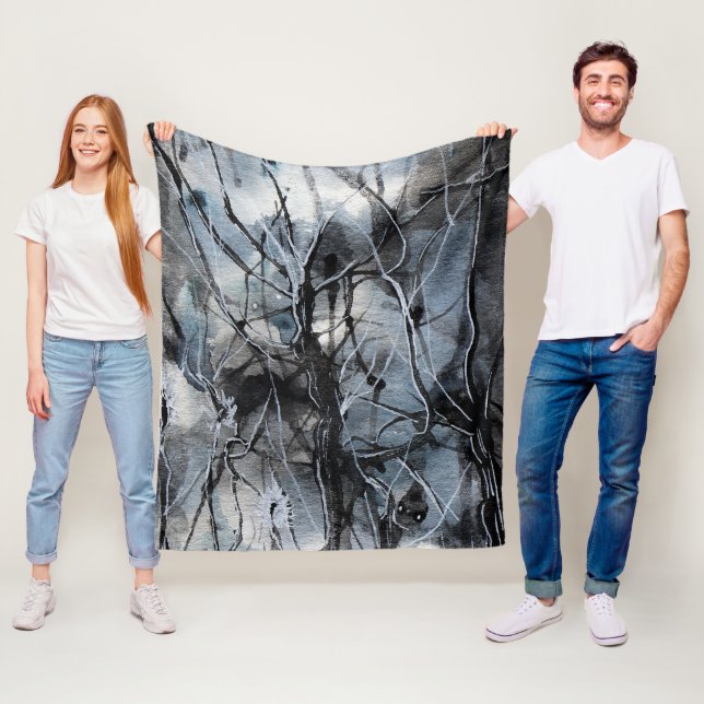 Whispering Fleece Blanket (In Situ)