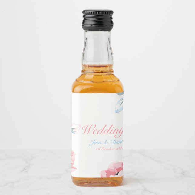 Whispering Garden Liquor Bottle Label (Front)