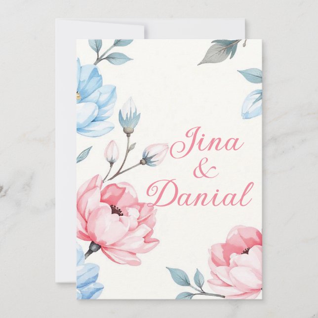 Whispering Garden V02 Invitation (Front)