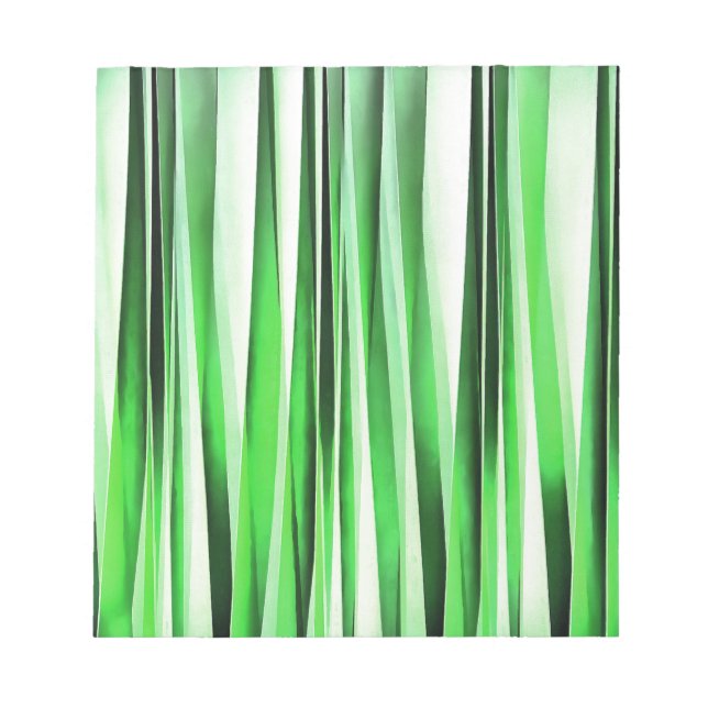 Whispering Green Grass Notepad (Front)