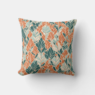 Whispering Leaves Throw Pillow
