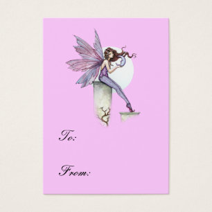 Whispering Moon Fairy gift Tag