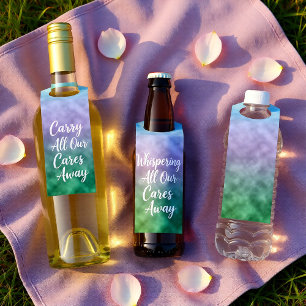 Whispering Pastel Vale Bottle Tag