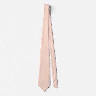 Whispering Peach Solid Color Tie