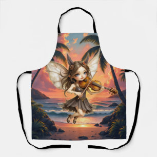 Whispering Strings of the Sunset Fairy.  Apron