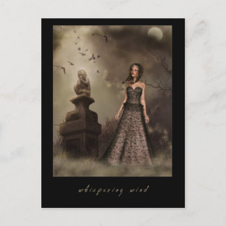 Whispering wind postcard