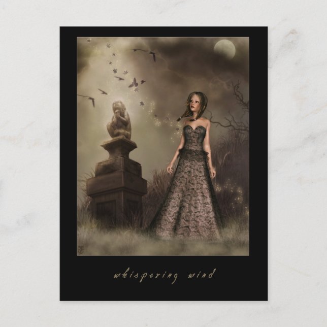 Whispering wind postcard (Front)