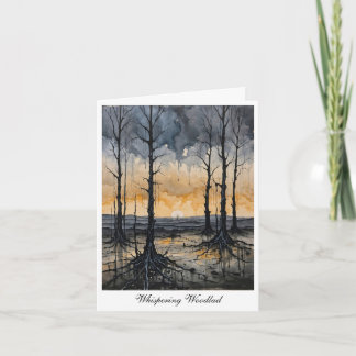 Whispering Woodland Thank You Card