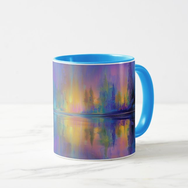 Whispering Woods, Mystical and Soothing, Mug (Front Right)