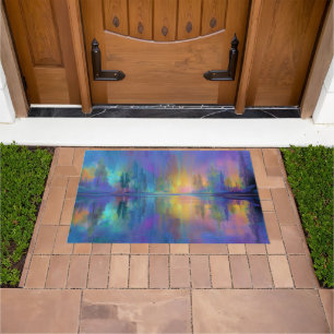 Whispering Woods, Pastel Colours, Doormat