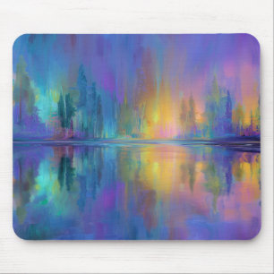 Whispering Woods, Pastel Colours, Mouse Mat