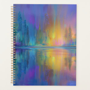 Whispering Woods, Pastel Colours, Planner