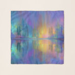 Whispering Woods, Pastel Colours, Scarf<br><div class="desc">Whispering Woods in glowing pastel colours.</div>