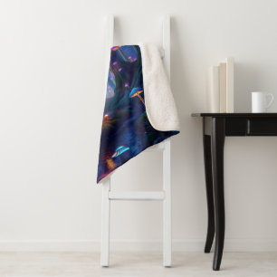 Whispering Woods Sherpa Blanket
