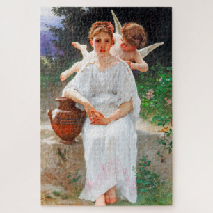 Whisperings of Love, Bouguereau Jigsaw Puzzle