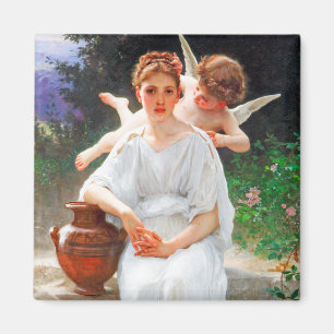 Whisperings of Love, Bouguereau Magnet