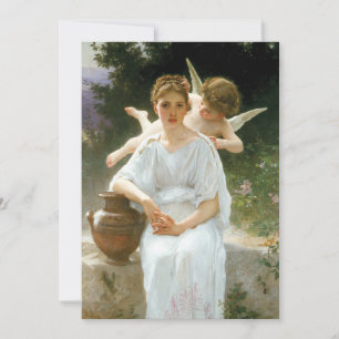 Whisperings of Love, First Reverie by Bouguereau