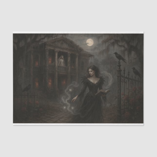 Whispers at the Gate Tissue Paper (Front)