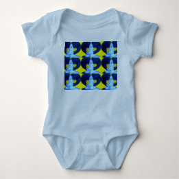 Whispers Blue T-shirt 6 months Baby Bodysuit
