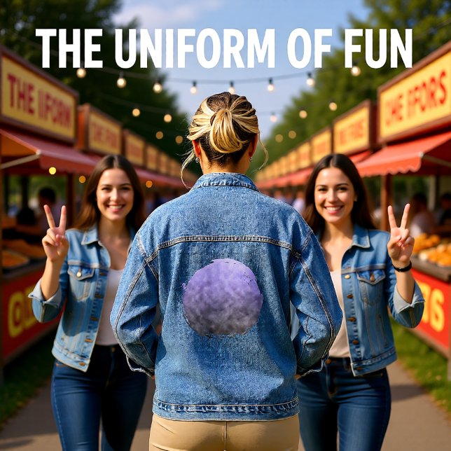 Whispers in Dusklight Denim Jacket (Creator Uploaded)